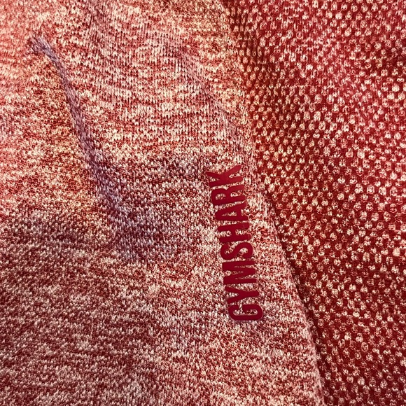 Gymshark Women's Flex High Waisted Burgundy and Red Leggings XS - Picture 3 of 4